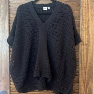 Gap V-Neck Sweater Poncho